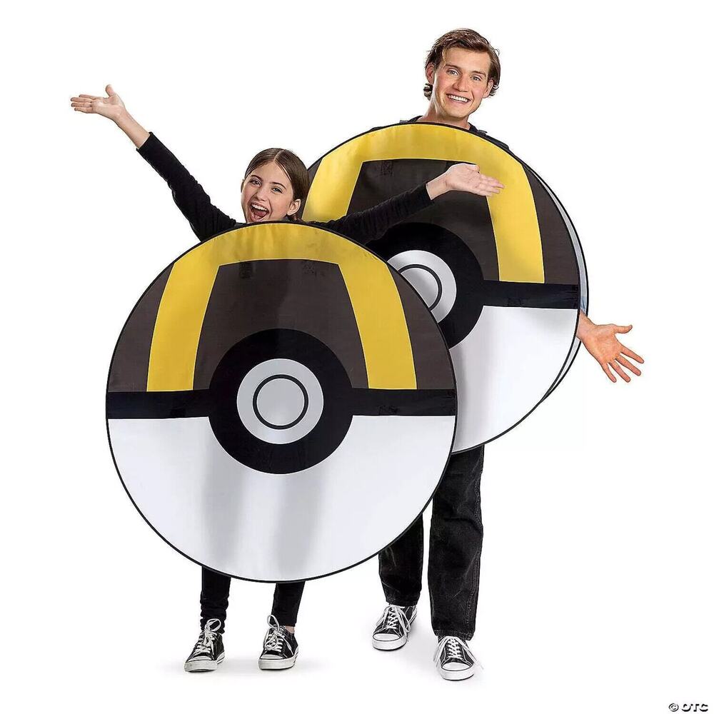 Official Pokemon Ultra Ball Costume 14+ Fancy Dress Up Halloween Cosplay Kit